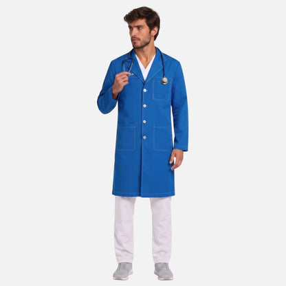 Bata Larga Pespunte Hombre | 3 Pockets