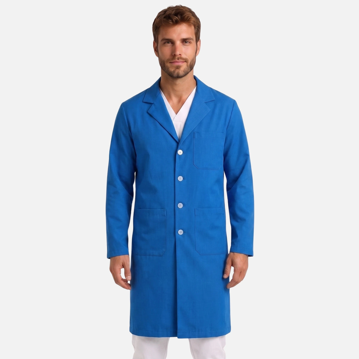 Bata Larga Essential Hombre | 3 Pockets