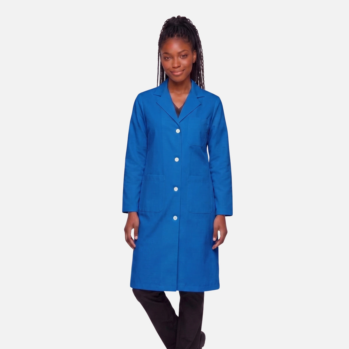Bata Larga Essential Mujer | 3 Pockets