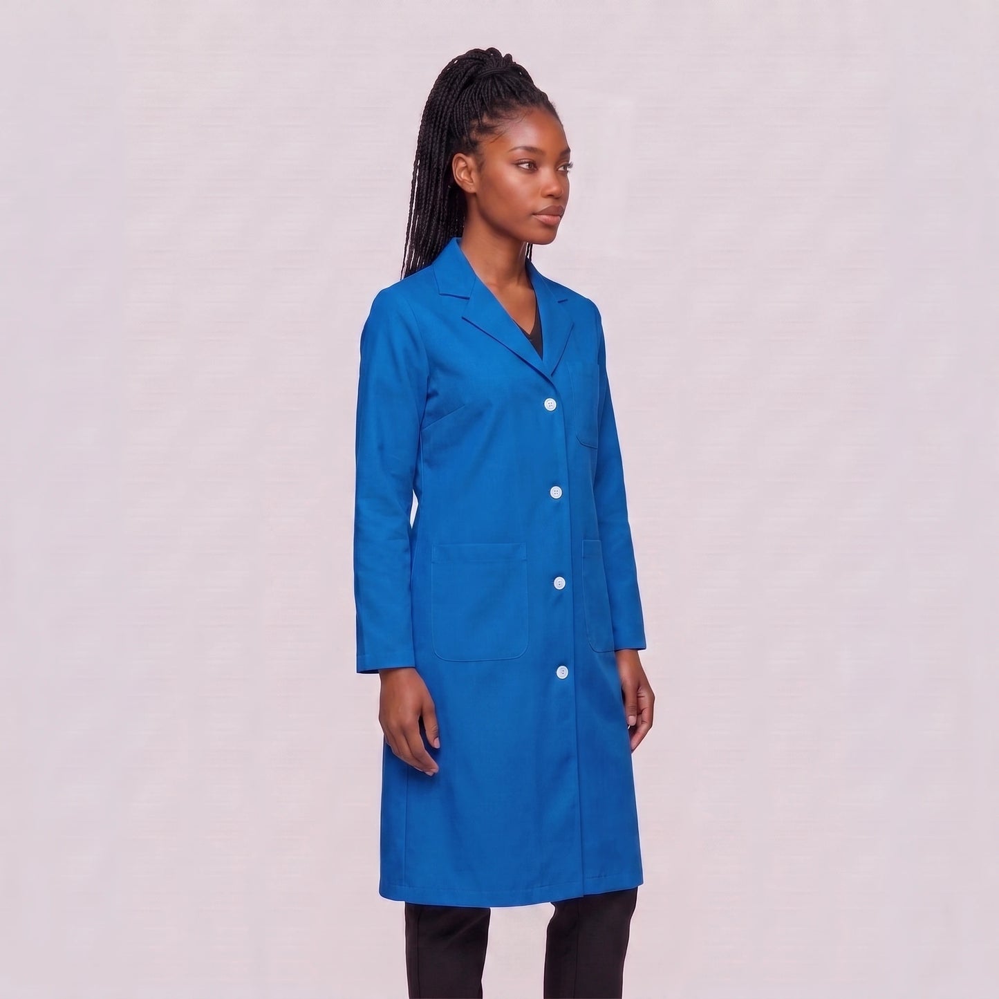 Bata Larga Essential Mujer | 3 Pockets
