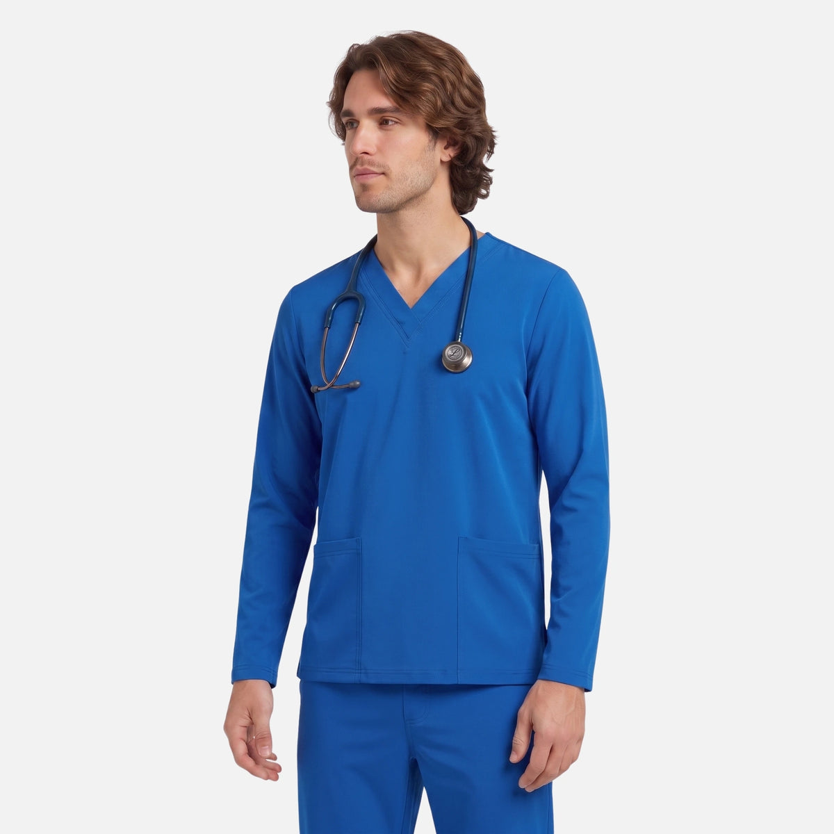 Top Manga Larga Hombre | 2 Pockets