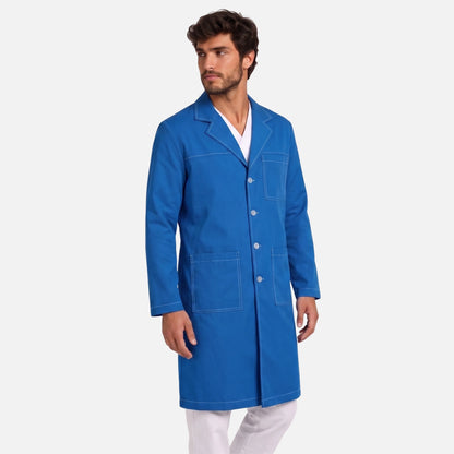 Bata Larga Pespunte Hombre | 3 Pockets