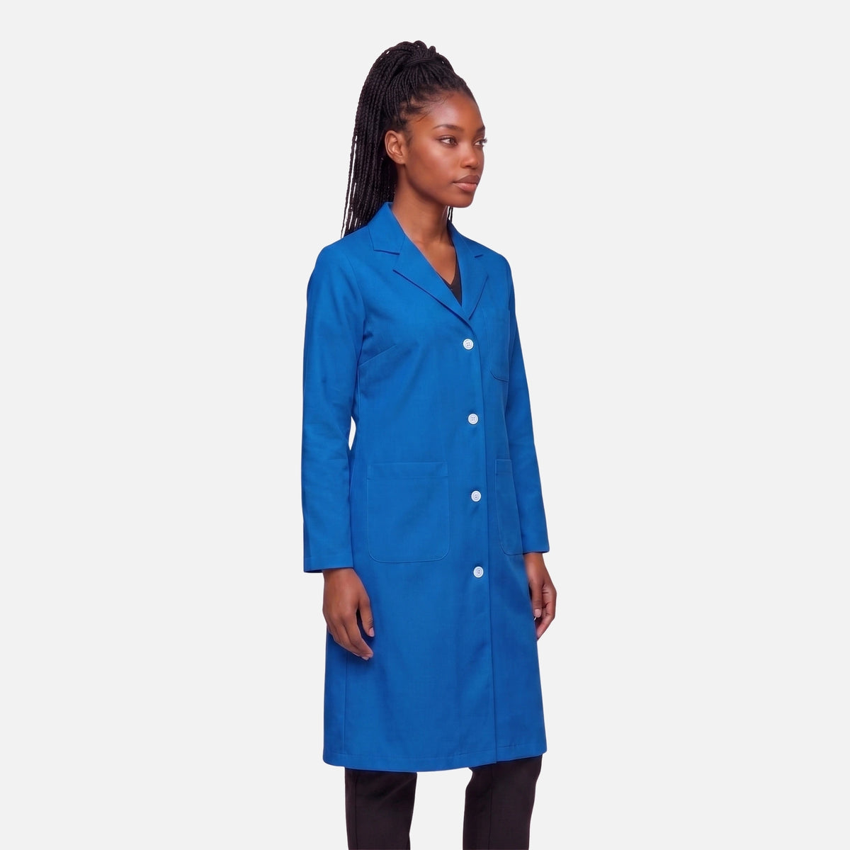 Bata Larga Essential Mujer | 3 Pockets