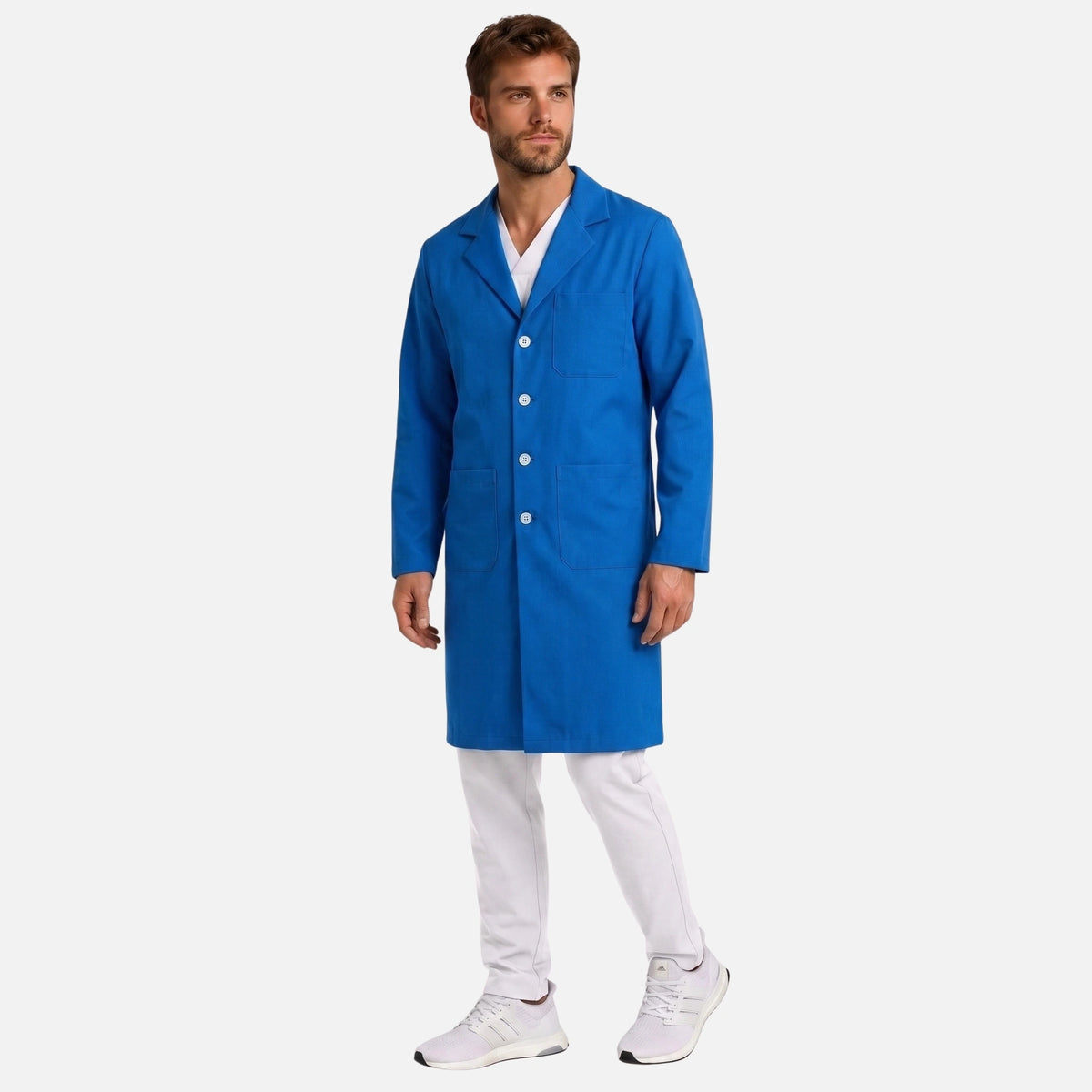 Bata Larga Essential Hombre | 3 Pockets