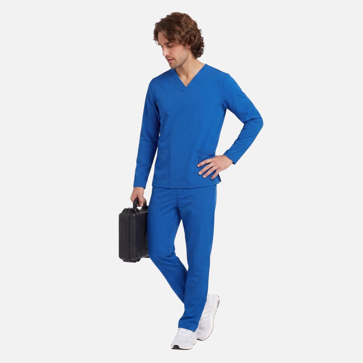 Top Manga Larga Hombre | 2 Pockets