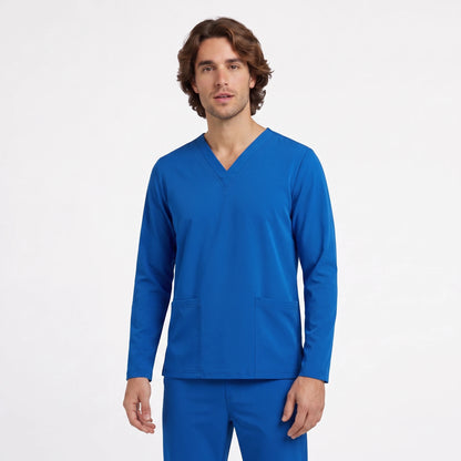 Top Manga Larga Hombre | 2 Pockets