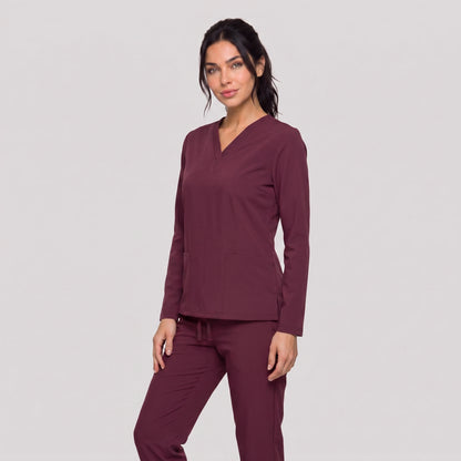 Top Manga Larga Mujer | 2 Pockets