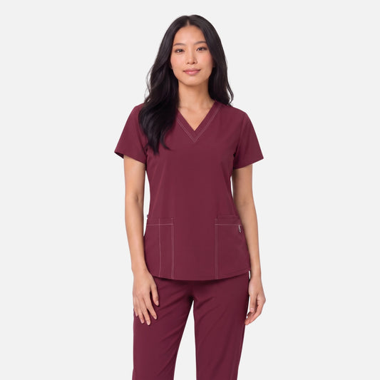 Top Pespunte Mujer | 3 Pockets