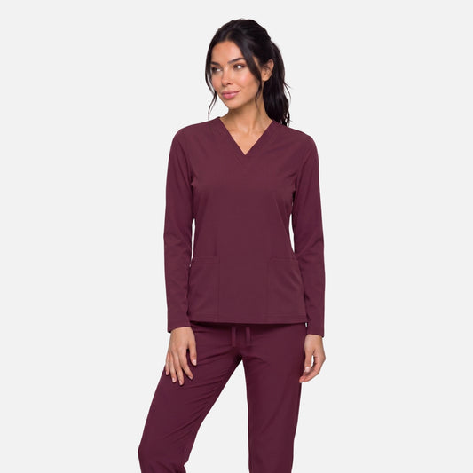 Top Manga Larga Mujer | 2 Pockets