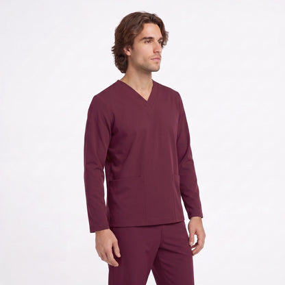 Top Manga Larga Hombre | 2 Pockets