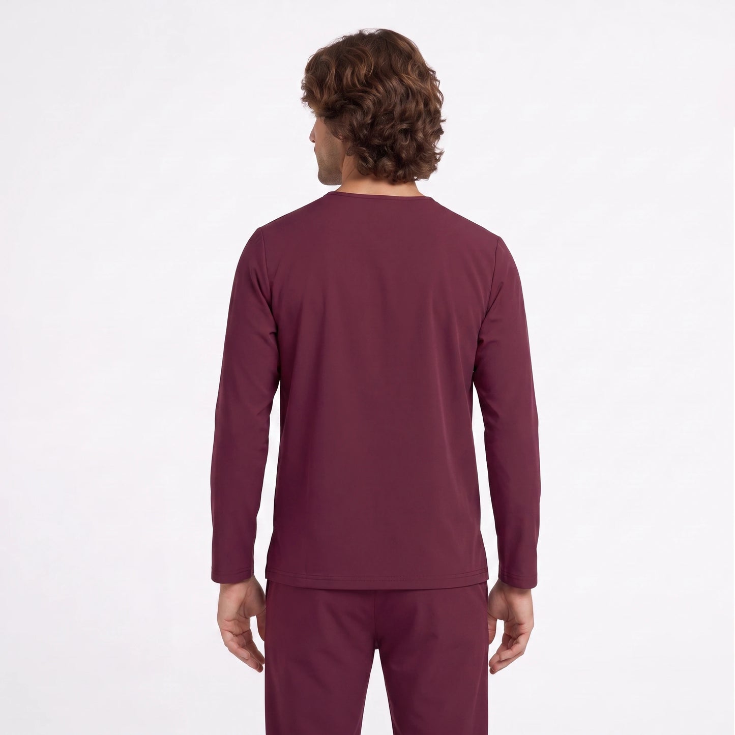 Top Manga Larga Hombre | 2 Pockets
