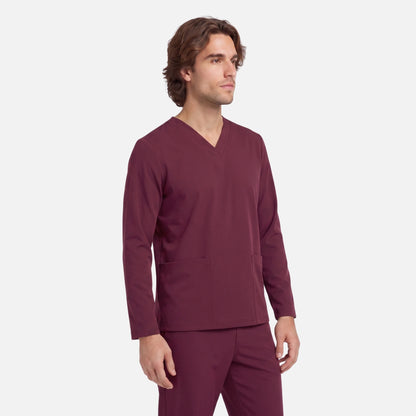 Top Manga Larga Hombre | 2 Pockets