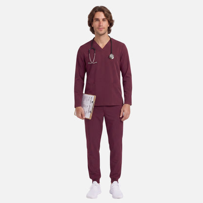 Top Manga Larga Hombre | 2 Pockets