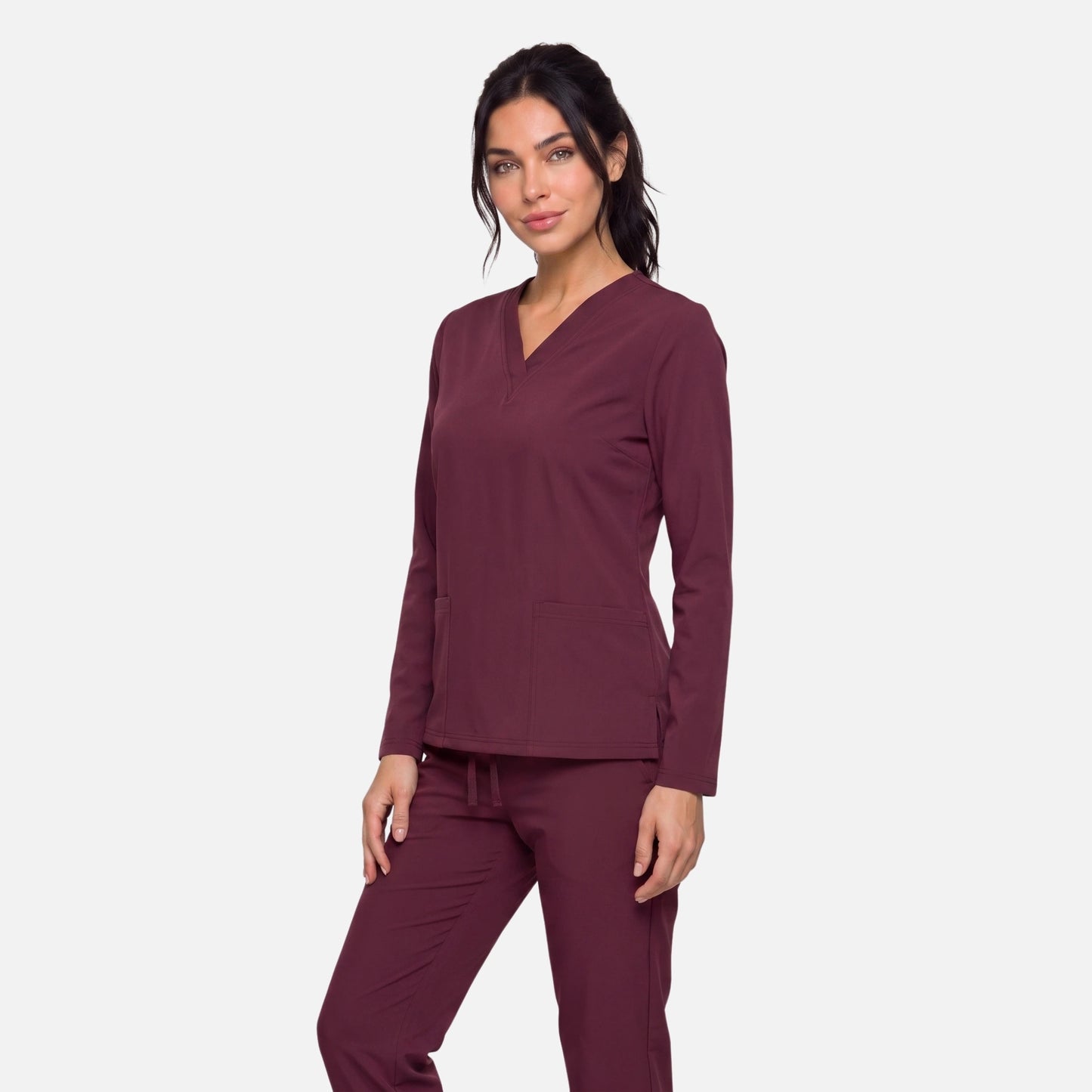 Top Manga Larga Mujer | 2 Pockets