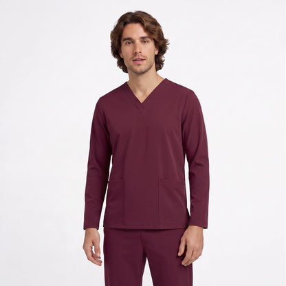 Top Manga Larga Hombre | 2 Pockets